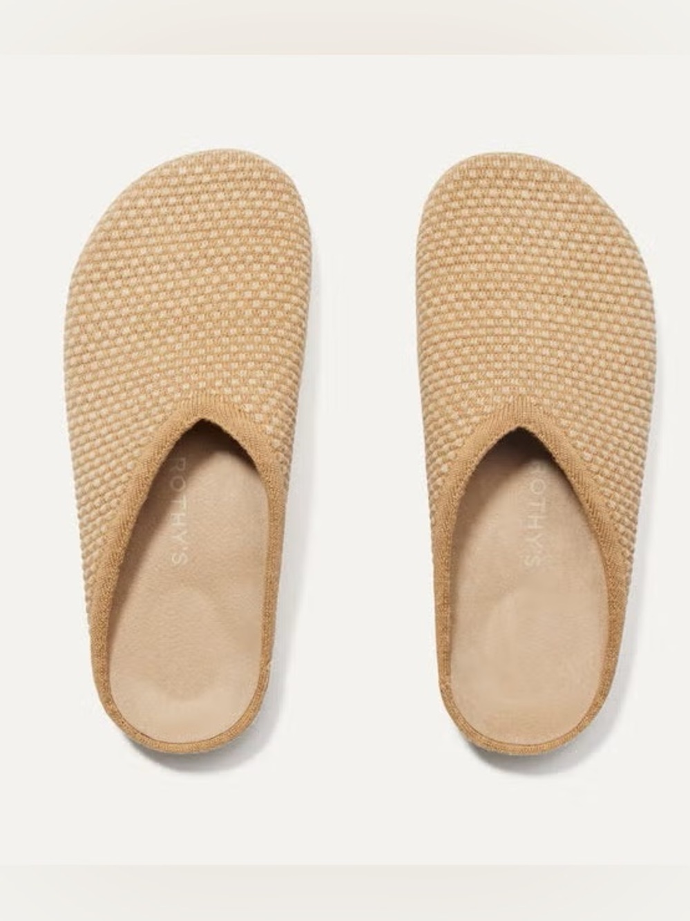 Rothy’s The Hemp Casual Clog in Flax🔥Size 8 - Picture 2 of 16